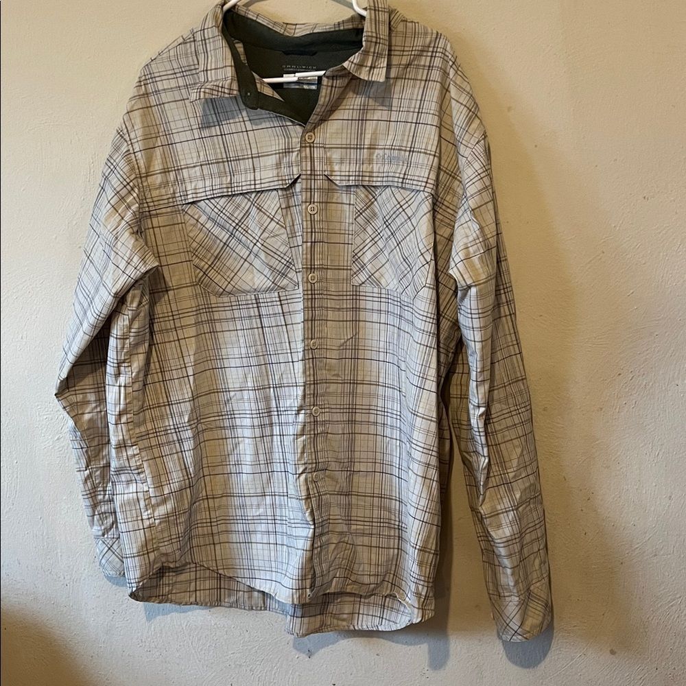 Columbia Omni-Wick Flannal Button Up Mens